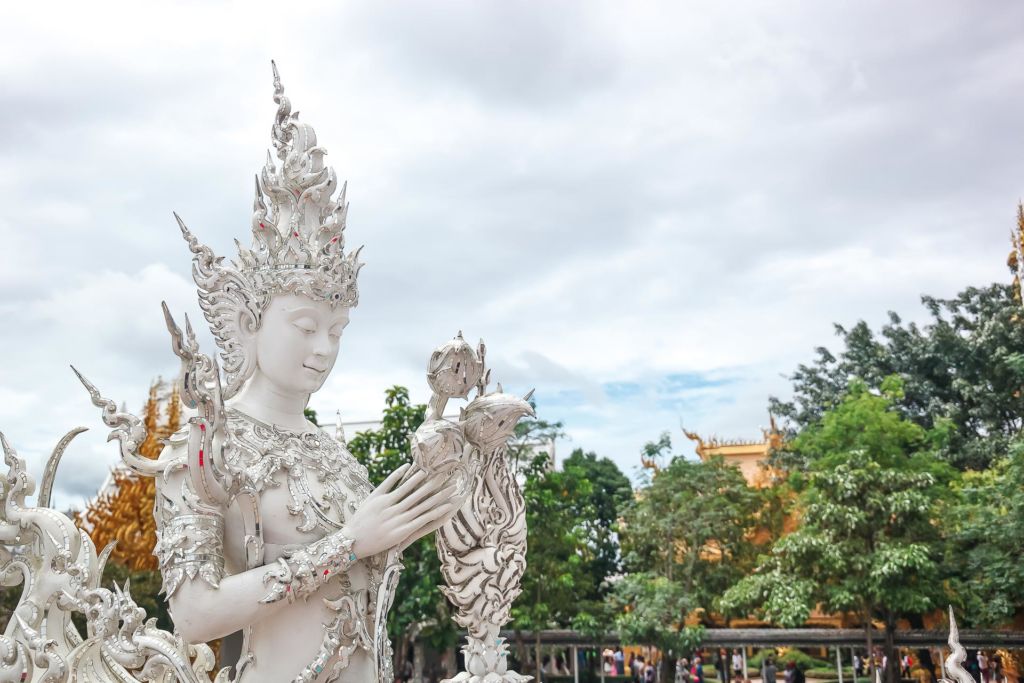 Chiang Rai, White temple, Белый храм, Чианграй, Чианг Рай, Таиланд, Wat Rong Khun, Ват Рон Кун,