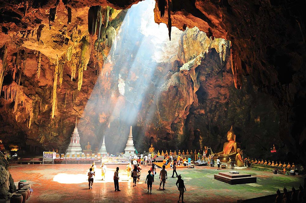 Пещера Кхао Луанг в провинции Пхетчабури, resort, province, region, Thailand, Тайланд, Таиланд, курорты, провинции, куда поехать, что посмотреть, нетуристические места