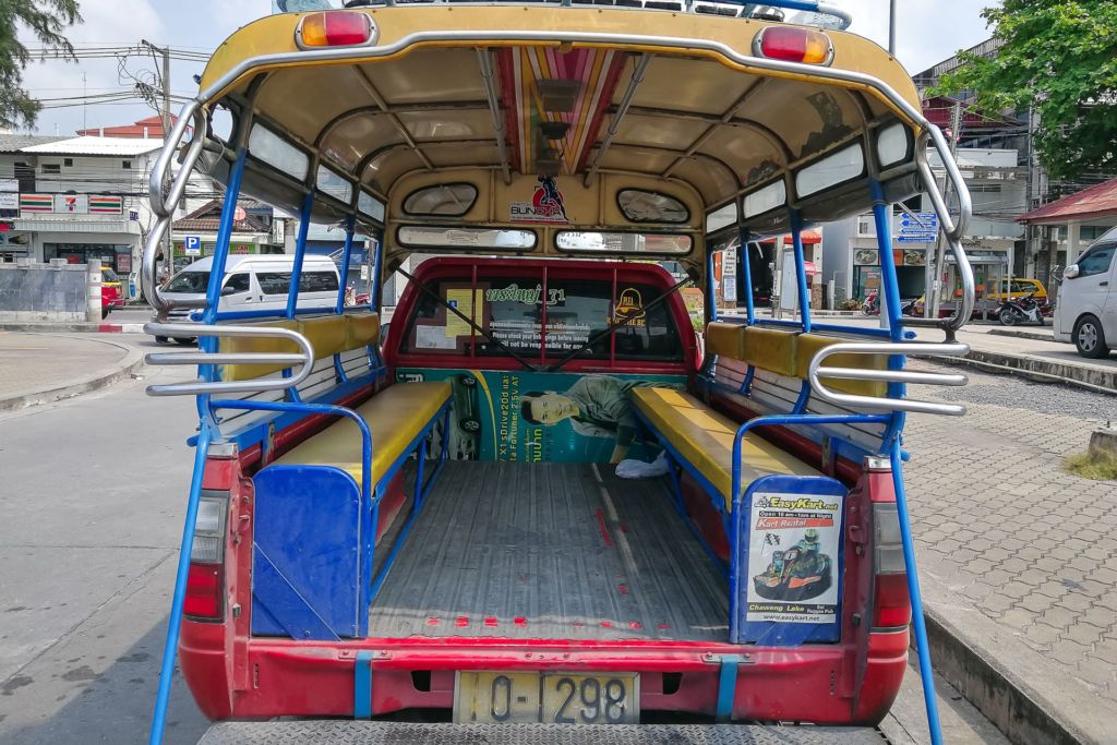 taxi, такси, транспорт в Азии, такси , мото-такси, транспорт, на чем ездят в Азии, Тайланд, Таиланд, тук-тук в Таиланде, цены на проезд в Таиланде, транспорт на Самуи, сонгтео, как передвигаться по Самуи, Samui, Thailand, tuk-tuk, songteo